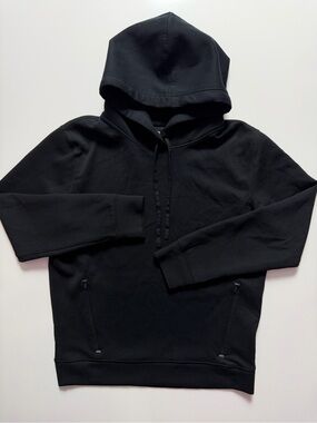 YPB Abercrombie & Fitch neoKNIT Hoodie, Black, Size XS
